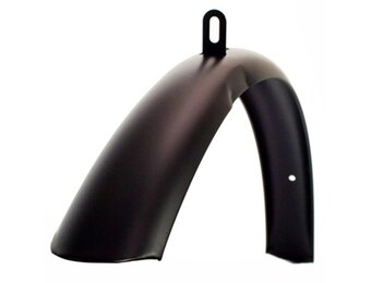 VWP Voor Spatbord Fiets Breed QD0301A - Matzwart