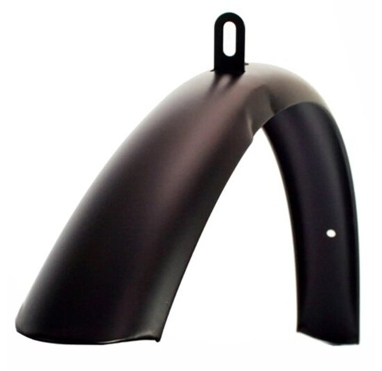 VWP Voor Spatbord Fiets Breed QD0301A - Matzwart