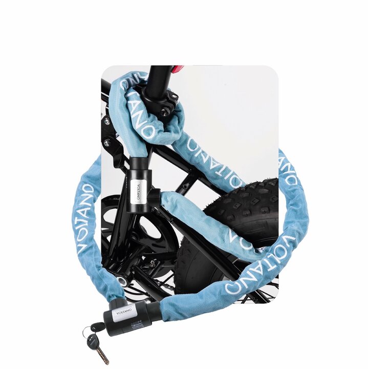 Voltano ART2 Kettingslot - Ice Blauw - 120 CM