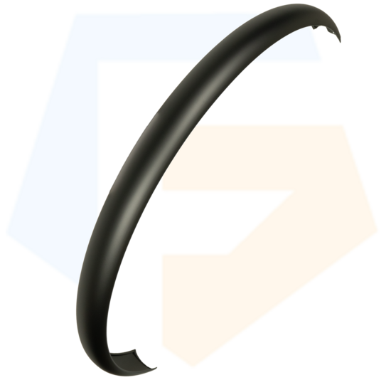 VWP Achter Spatbord Transport Fiets Urban - 28 Inch - Lang / Breed - Matzwart