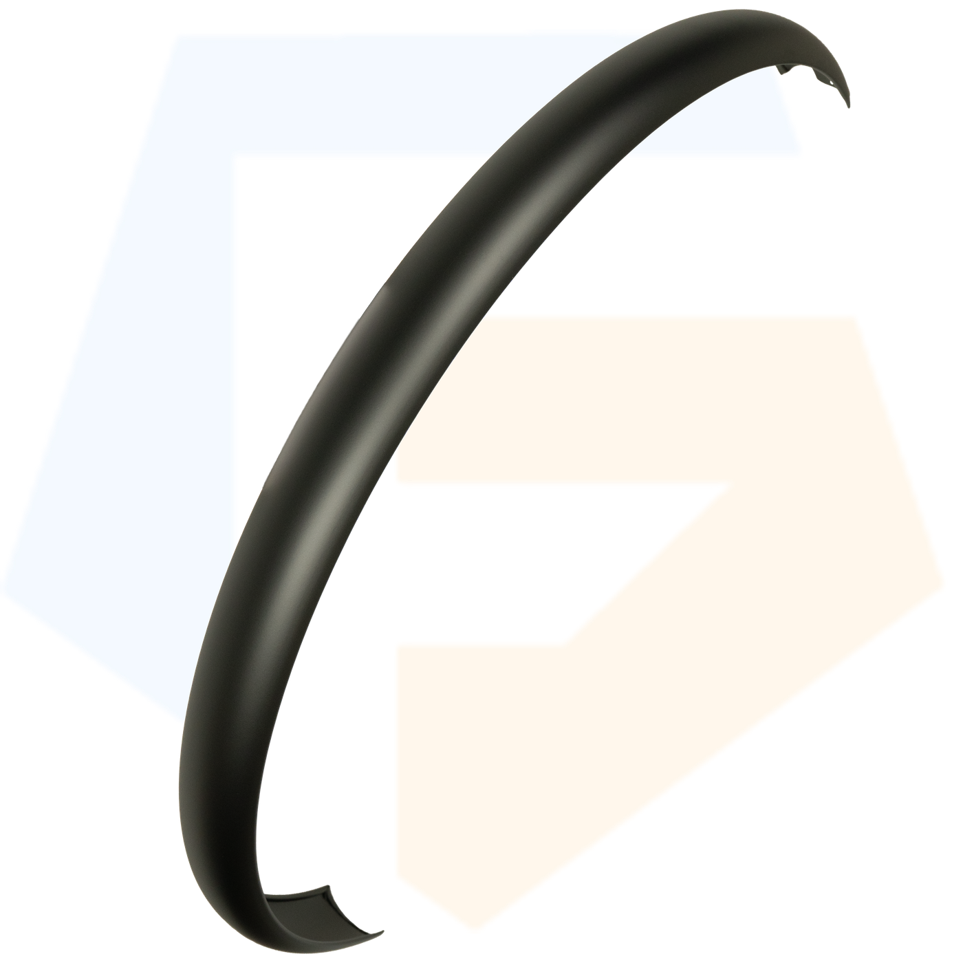 VWP Achter Spatbord Transport Fiets Urban - 28 Inch - Lang / Breed - Matzwart