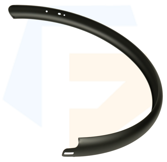 VWP Achter Spatbord Transport Fiets Urban - 28 Inch - Lang / Breed - Matzwart