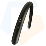 VWP Achter Spatbord Transport Fiets Urban - 28 Inch - Lang / Breed - Matzwart