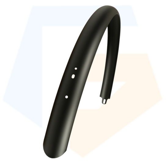 VWP Achter Spatbord Transport Fiets Urban - 28 Inch - Lang / Breed - Matzwart