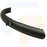 VWP Voor Spatbord Fiets Breed QD0301A - Matzwart