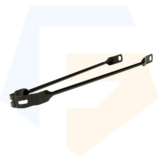 Falkx Spatbordstang - Zwart - 26x1 3/8