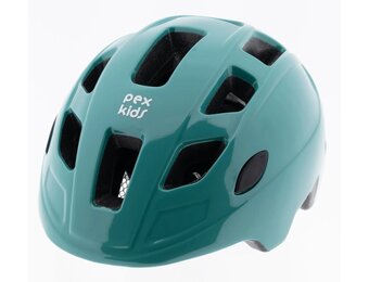 PexKids Kinder Fietshelm Turquoise