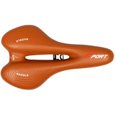 Voltano Sport Trekking Fietszadel - Unisex - Bruin