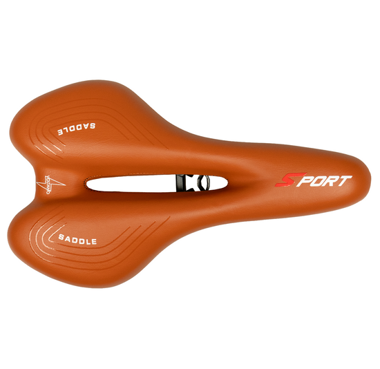 Voltano Sport Trekking Fietszadel - Unisex - Bruin