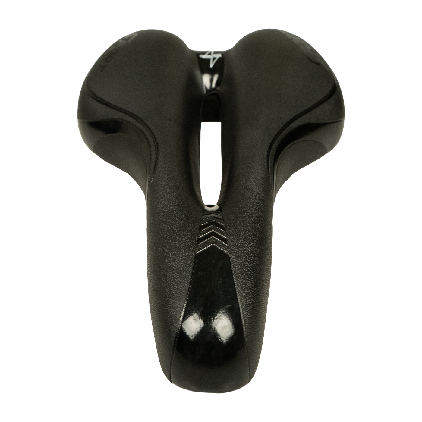 Voltano Sport Fietszadel – Zwart - Gel - Trekking Zadel