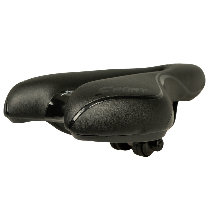 Voltano Sport Fietszadel – Zwart - Gel - Trekking Zadel