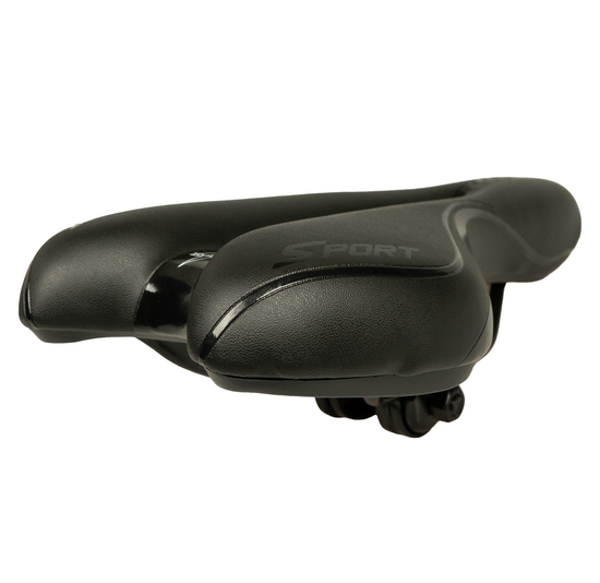 Voltano Sport Fietszadel – Zwart - Gel - Trekking Zadel