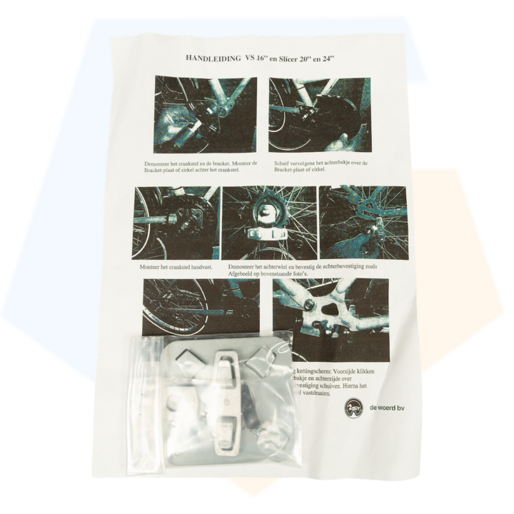 AXA Benjamin Voorzetscherm Kettingkast - Smoke - 20''