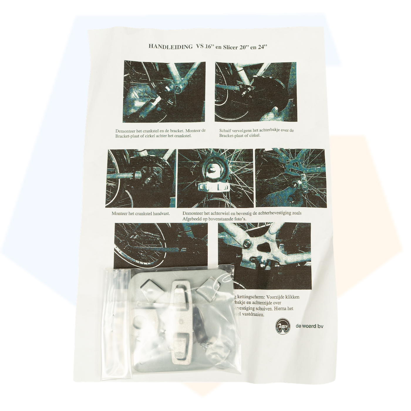 AXA Benjamin Voorzetscherm Kettingkast - Smoke - 20''