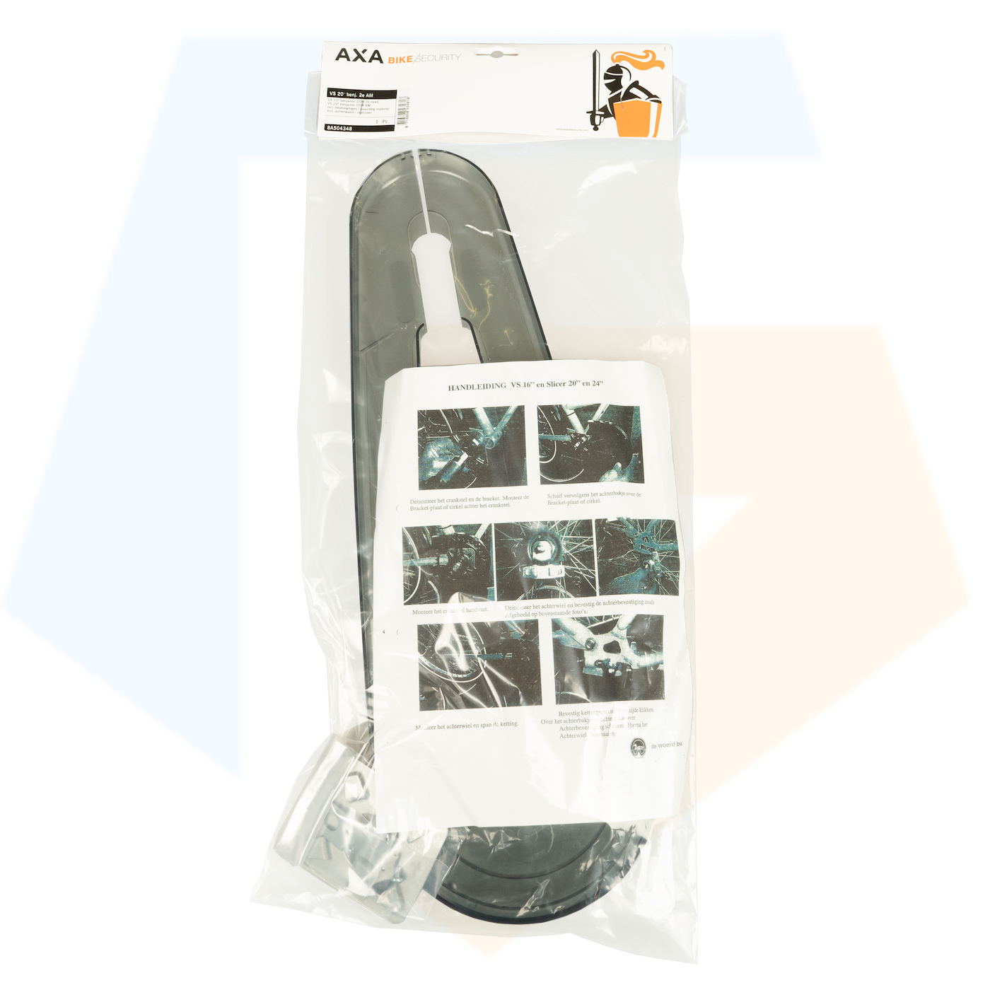 AXA Benjamin Voorzetscherm Kettingkast - Smoke - 20''