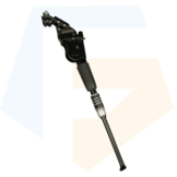 Falkx Mountainbike Standaard - Zwart - Verstelbaar 24 t/m 29 inch