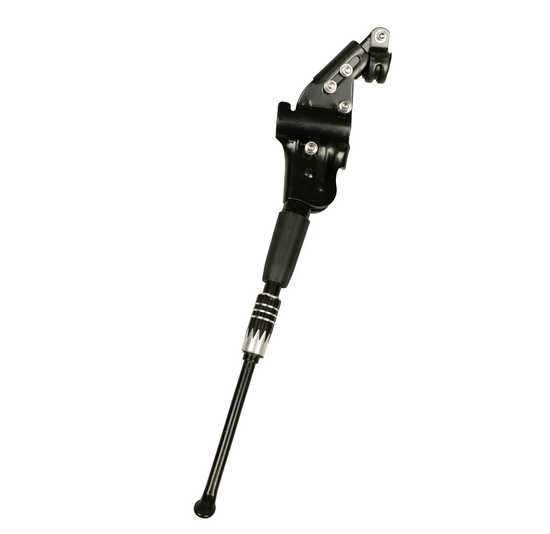 Falkx Mountainbike Standaard - Zwart - Verstelbaar 24 t/m 29 inch