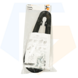 AXA Voorzetscherm Kettingkast - Zwart - 24''