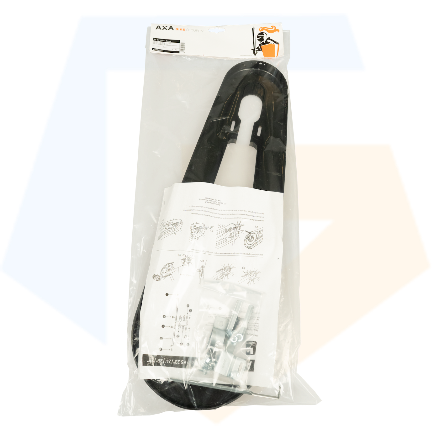 AXA Voorzetscherm Kettingkast - Zwart - 24''