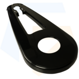 AXA Voorzetscherm Kettingkast - Zwart - 24''