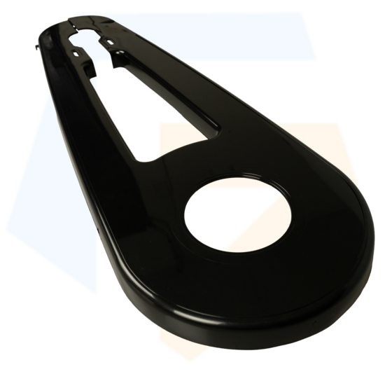 AXA Voorzetscherm Kettingkast - Zwart - 24''