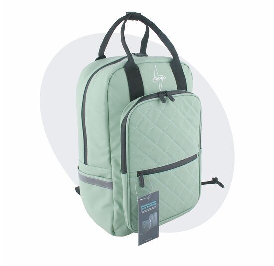 Voltano Daily Enkele Fietstas / Rugtas - Mint groen - Enkele Pakaftas - 100% Waterdicht