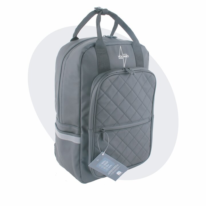 Voltano Daily Enkele Fietstas / Rugtas - Zwart - Enkele Pakaftas - 100% Waterdicht