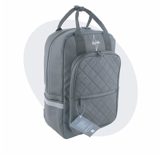 Voltano Daily Enkele Fietstas / Rugtas - Zwart - Enkele Pakaftas - 100% Waterdicht