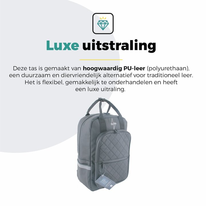 Voltano Daily Enkele Fietstas / Rugtas - Zwart - Enkele Pakaftas - 100% Waterdicht