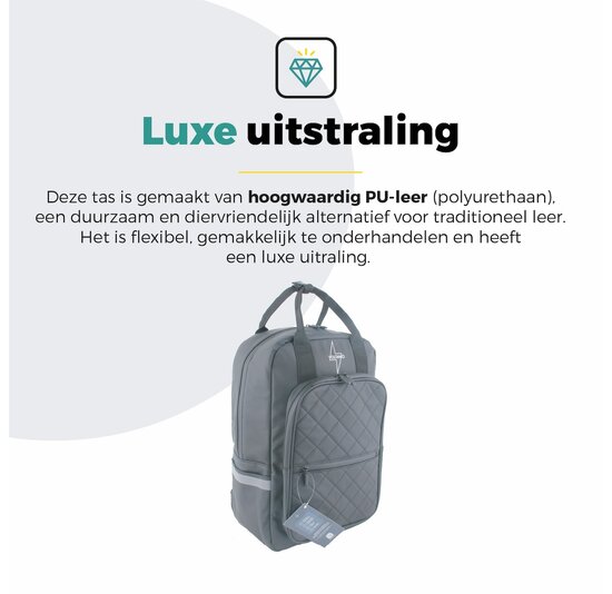 Voltano Daily Enkele Fietstas / Rugtas - Zwart - Enkele Pakaftas - 100% Waterdicht