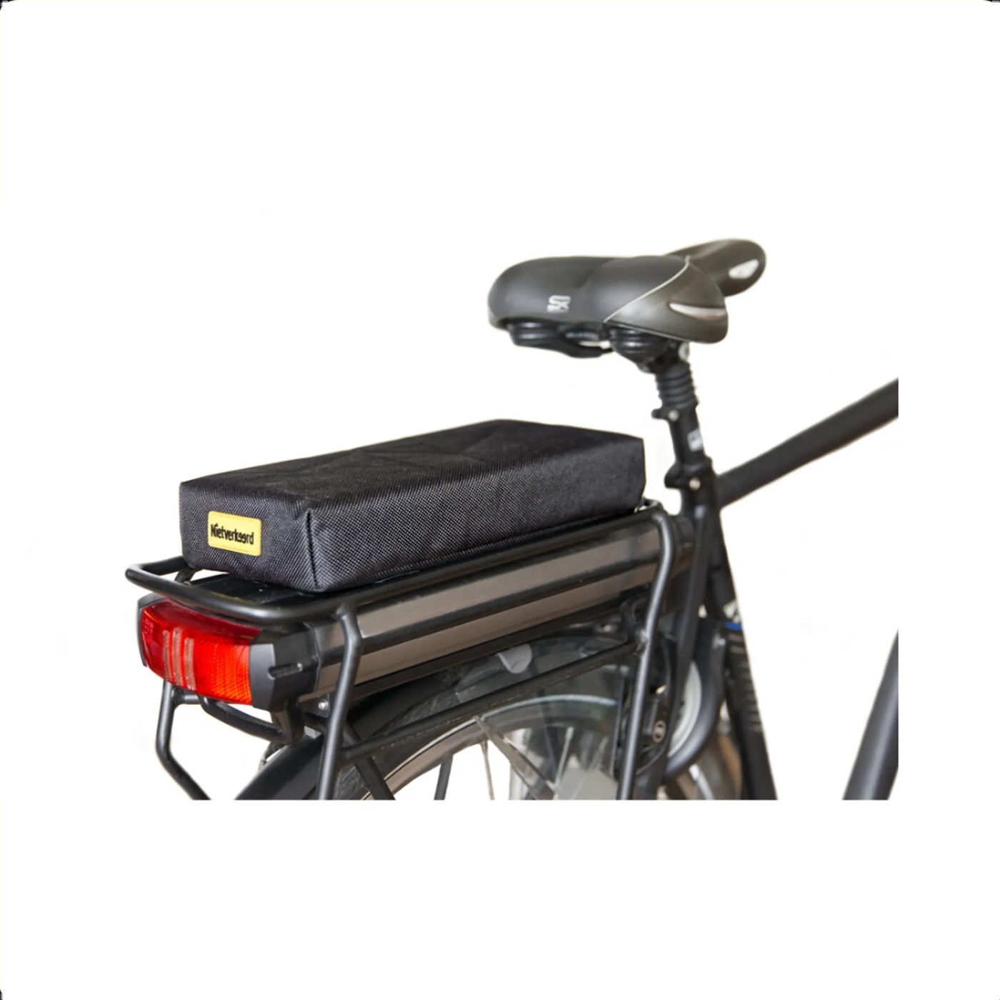 NietVerkeerd Bagagedragerkussen - Zwart