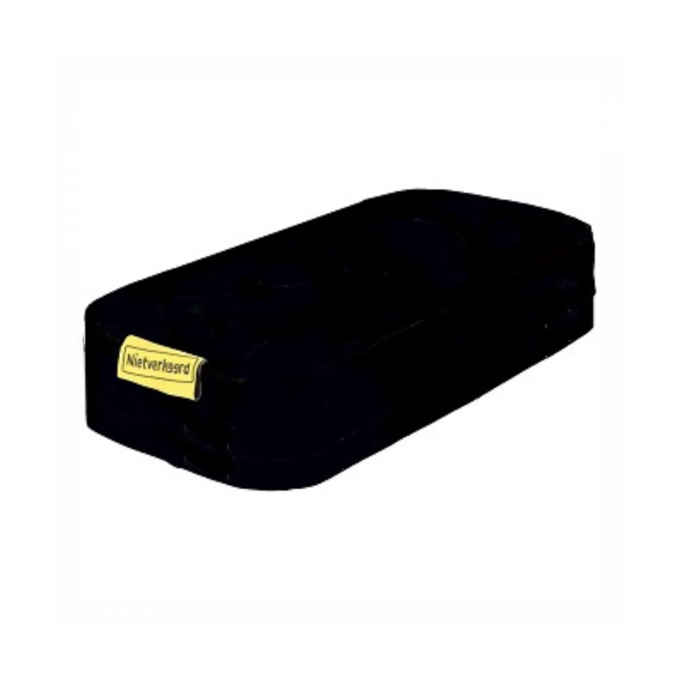 NietVerkeerd Bagagedragerkussen Dikke Pakkerd - Extra Dik - Zwart