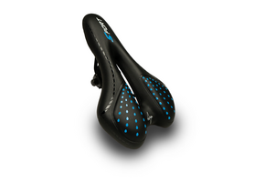 Voltano Sport Trekking Fietszadel – Zwart / Blauw