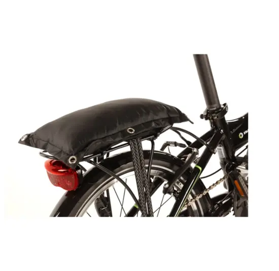 NietVerkeerd FAT Bagagedragerkussen - Zwart