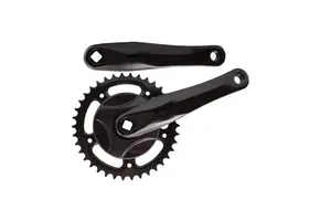 Falkx Crankstel – 38 Tands – Zwart