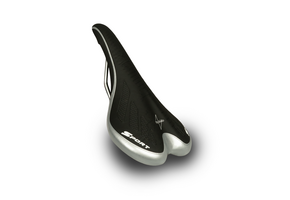 Voltano Race / MTB Fietszadel – Zwart / Zilver