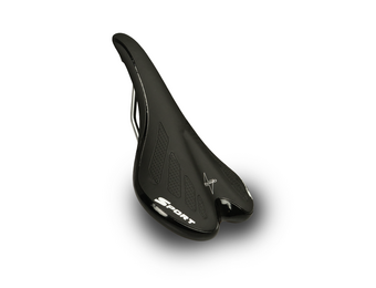 Voltano Race / MTB Fietszadel – Unisex – Zwart