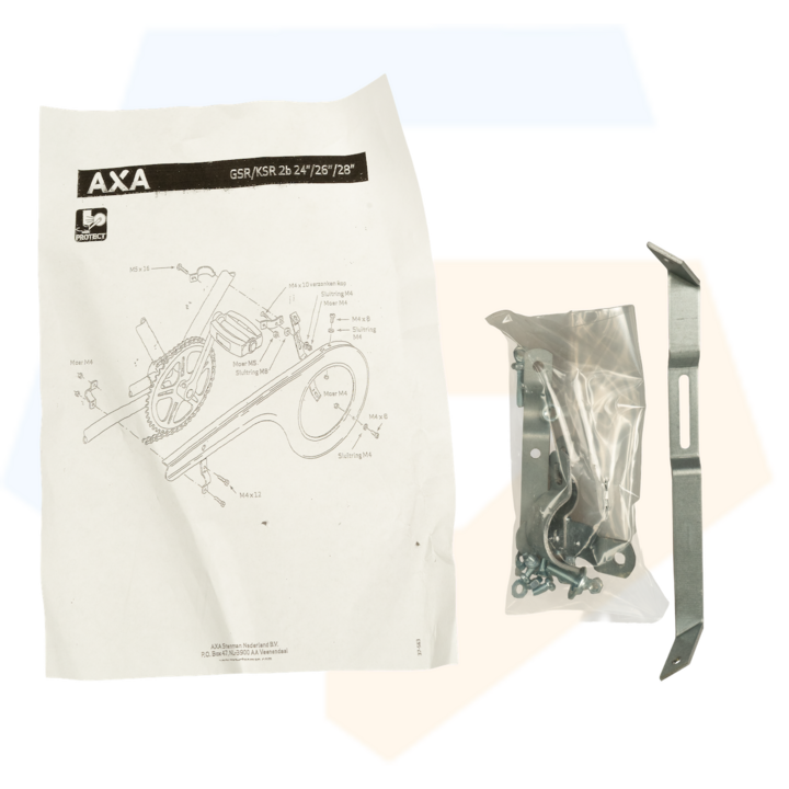 AXA GSR Junior Kettingscherm - 24'' - Zwart - 38/40T