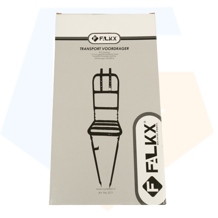 Falkx Voordrager Smal - Transportrek Zwart - 28''