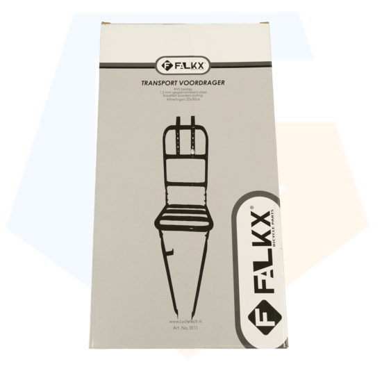 Falkx Voordrager Smal - Transportrek Zwart - 28''