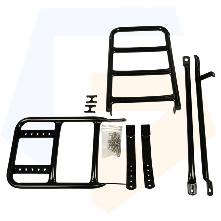 Falkx Voordrager Smal - Transportrek Zwart - 28''