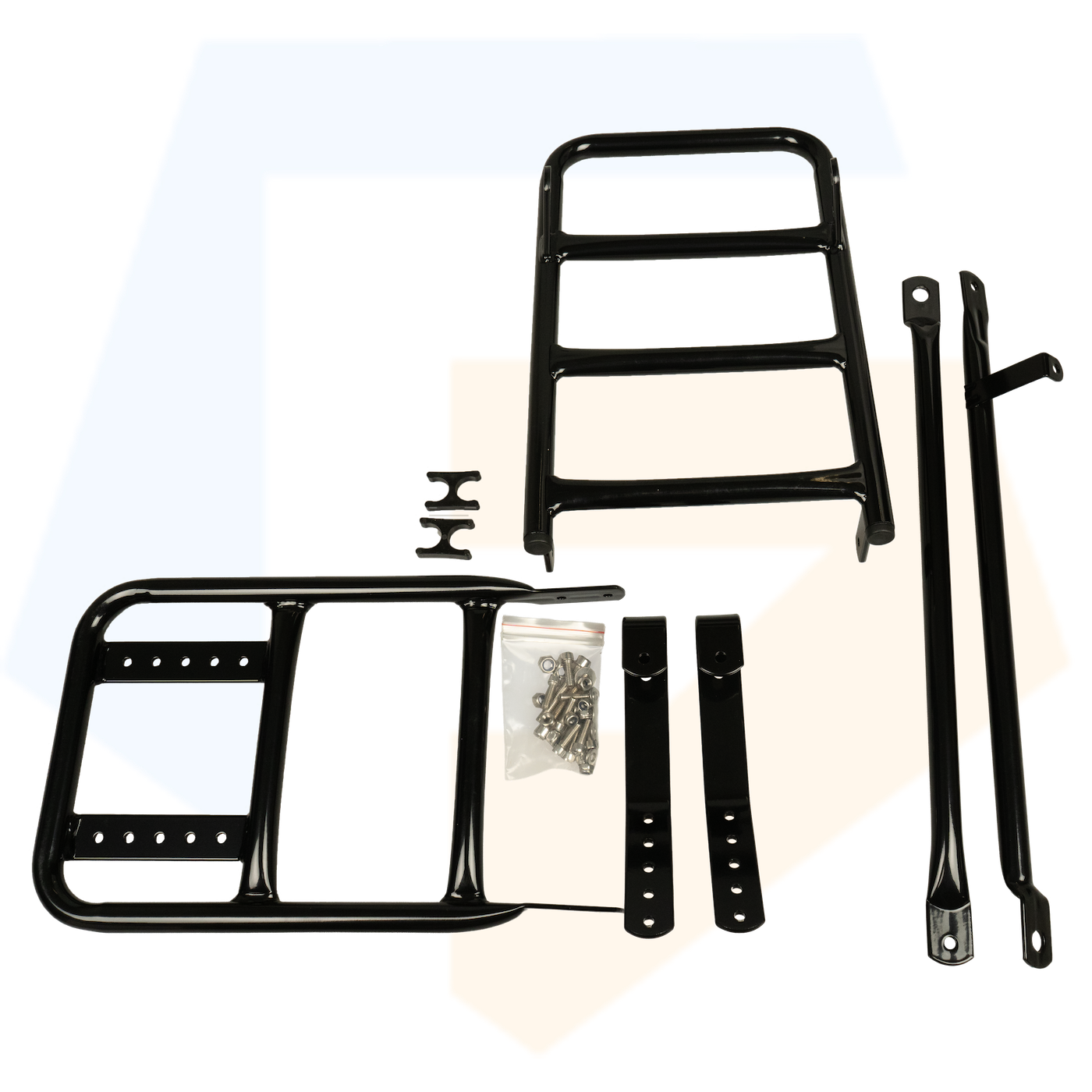 Falkx Voordrager Smal - Transportrek Zwart - 28''