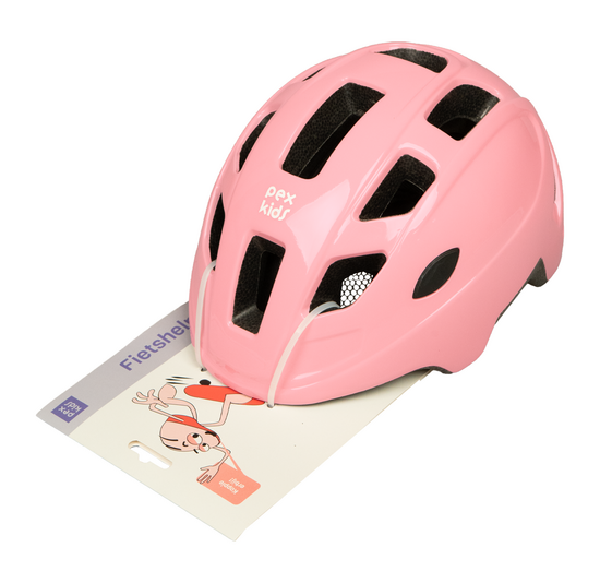 PexKids Kinder Fietshelm Roze
