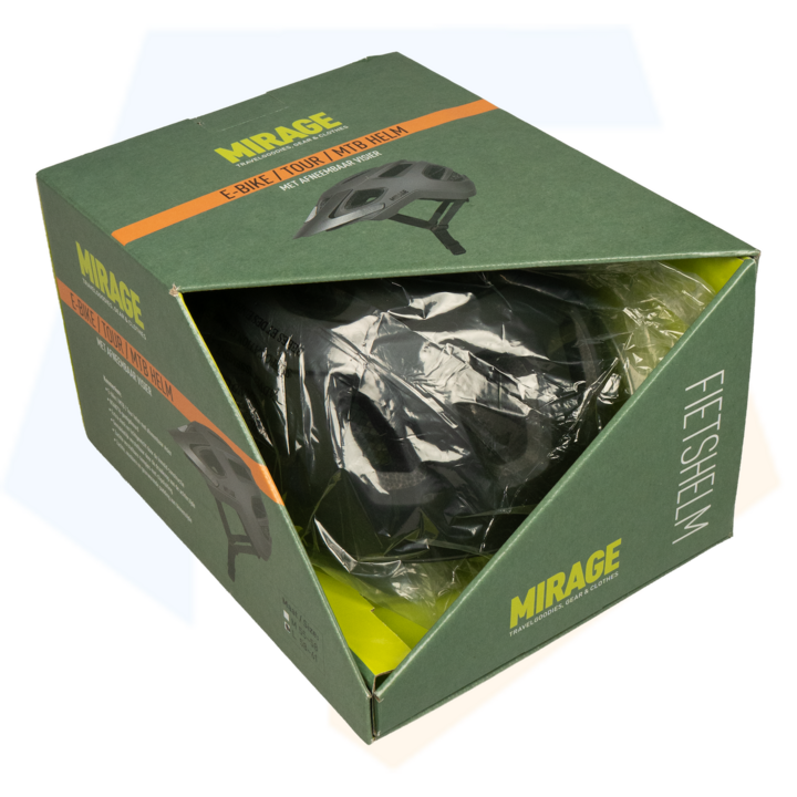 Mirage MTB / Tour / Speed Pedelec Fietshelm - Mat Zwart