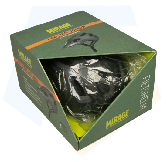 Mirage MTB / Tour / Speed Pedelec Fietshelm - Mat Zwart