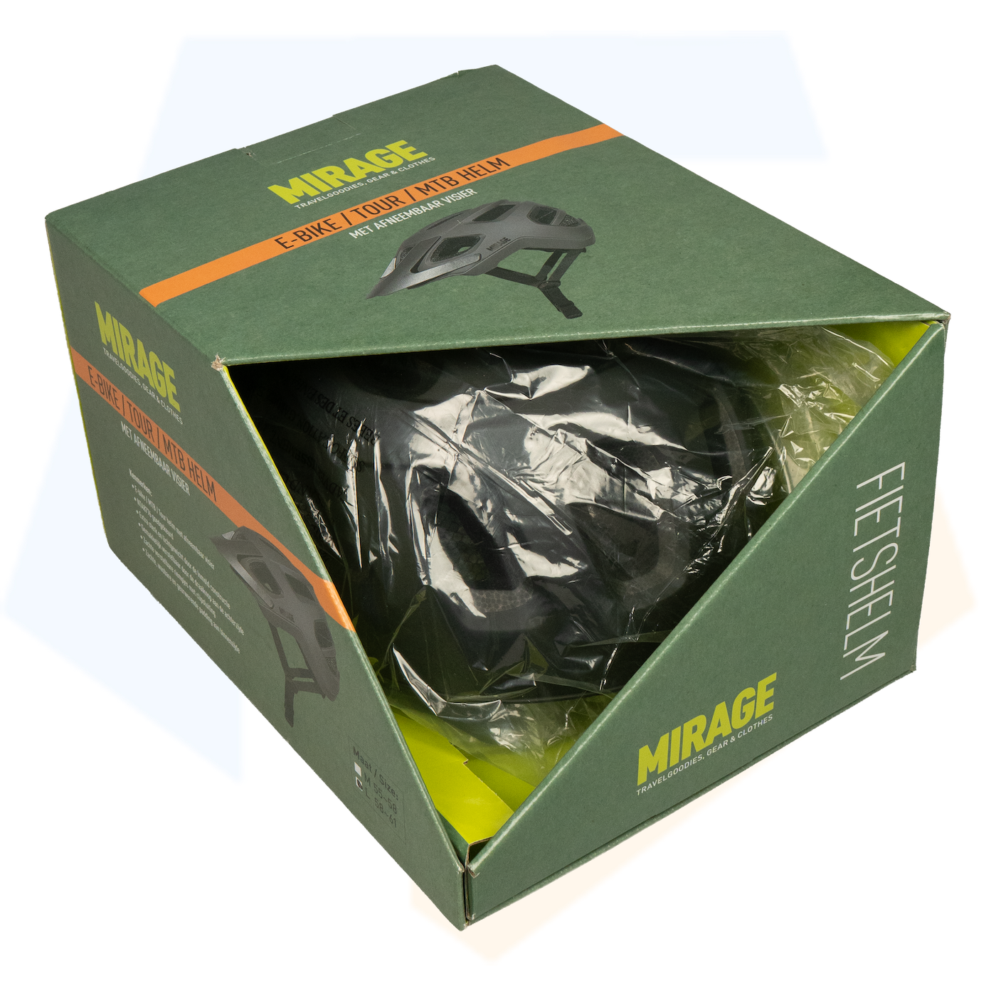 Mirage MTB / Tour / Speed Pedelec Fietshelm - Mat Zwart