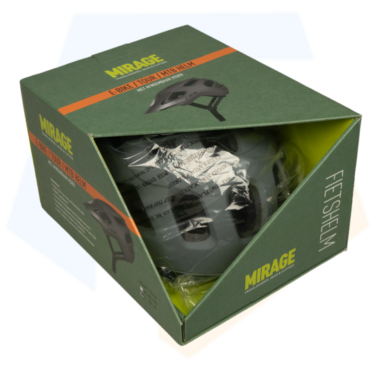 Mirage MTB / Tour / Speed Pedelec Fietshelm - Mat Grijs