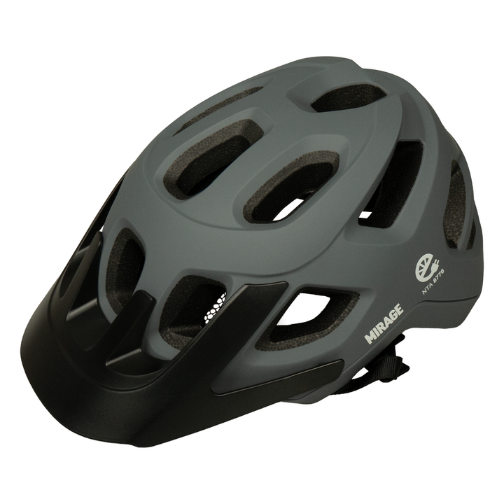 Mirage MTB / Tour / Speed Pedelec Fietshelm - Mat Grijs