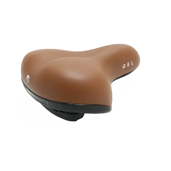 Selle Comfort Kwaliteitszadel - Fietszadel Bruin - Gel Memory