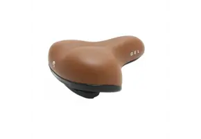 Selle Comfort Kwaliteitszadel - Fietszadel Bruin - Gel Memory